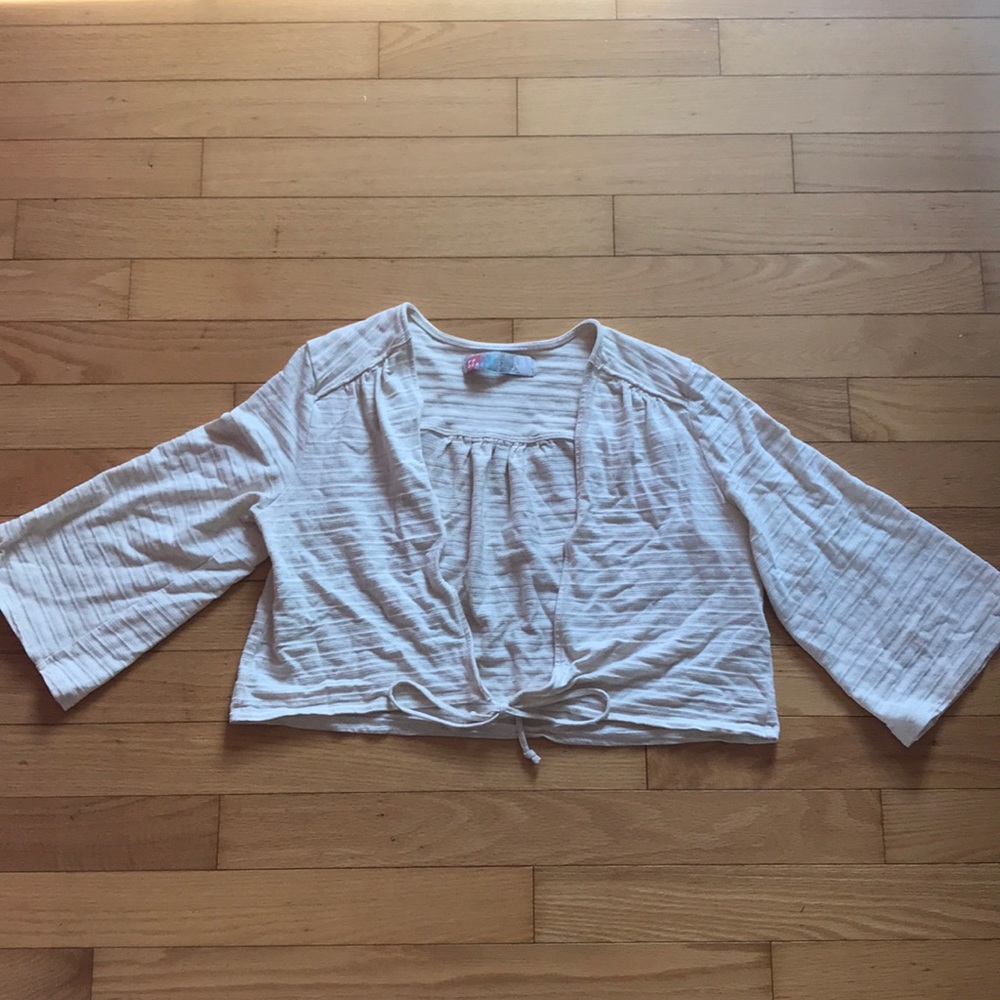 Free People Cropped Shirt